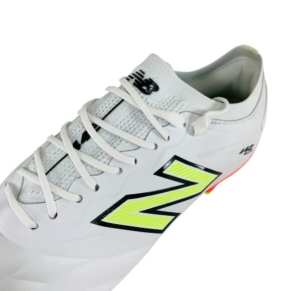 New Balance 442 Elite FG v2 White Men\'s Wide 2E Soccer Cleats MS41FEB2 main image 10